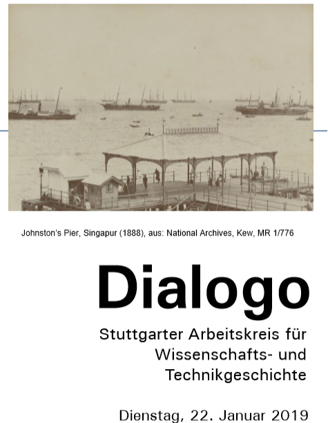 Dr. Felix Mauch (Technische Universität München):   Spur der Ströme.  Singapur als logistische Stadt, 1850-1940 