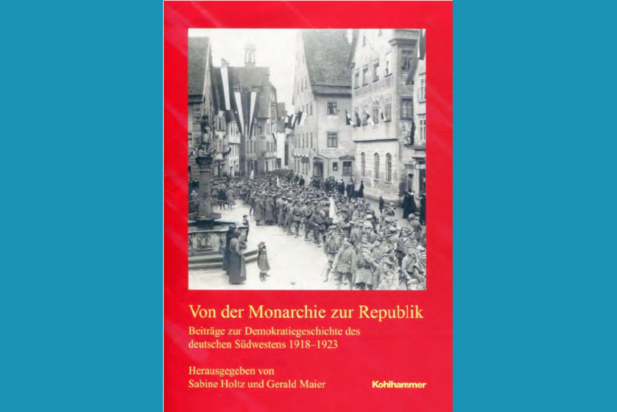 Von der Monarchie zur Republik. Titelblatt der Buchhandelsausgabe.