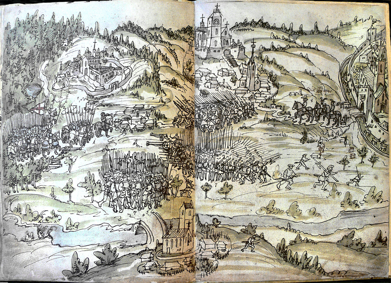 Heere des Schw. Bundes und der Bauern bei Weingarten 1525