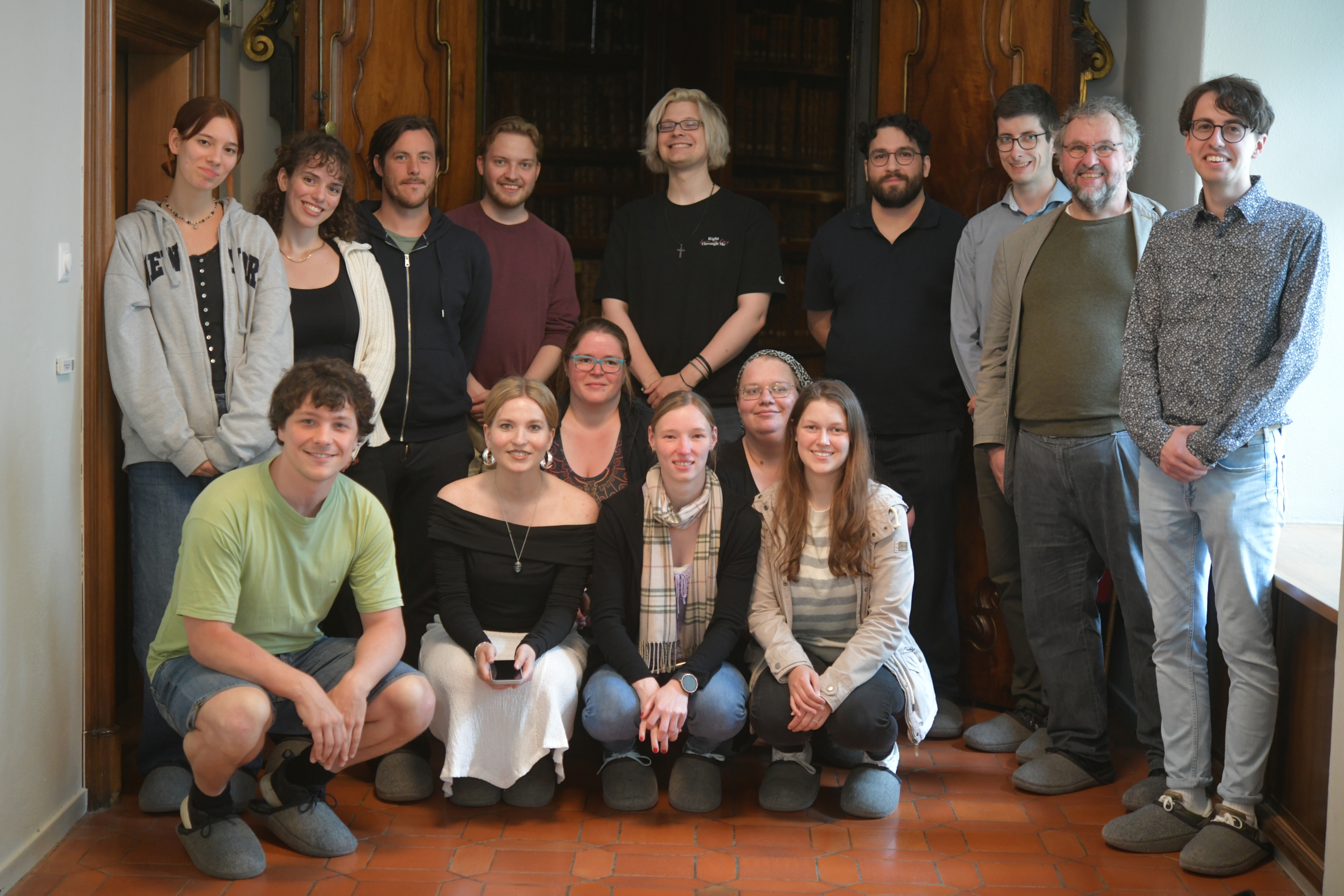 Stiftsbibliothek St. Gallen (Exkursion "Klösterliche Schriftlichkeit", Juni 2024)