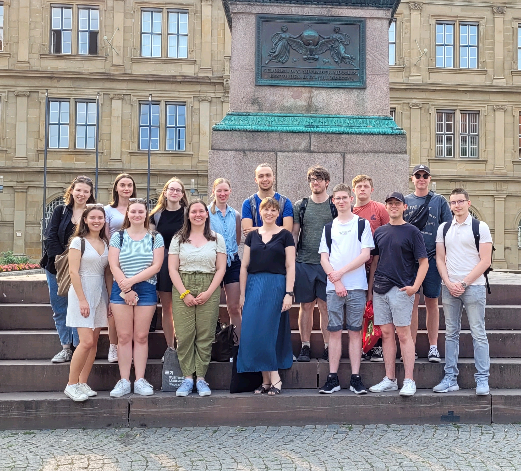 Stadtrundgang Stuttgart (Proseminar "Württemberg im Spätmittelalter", Juli 2023)