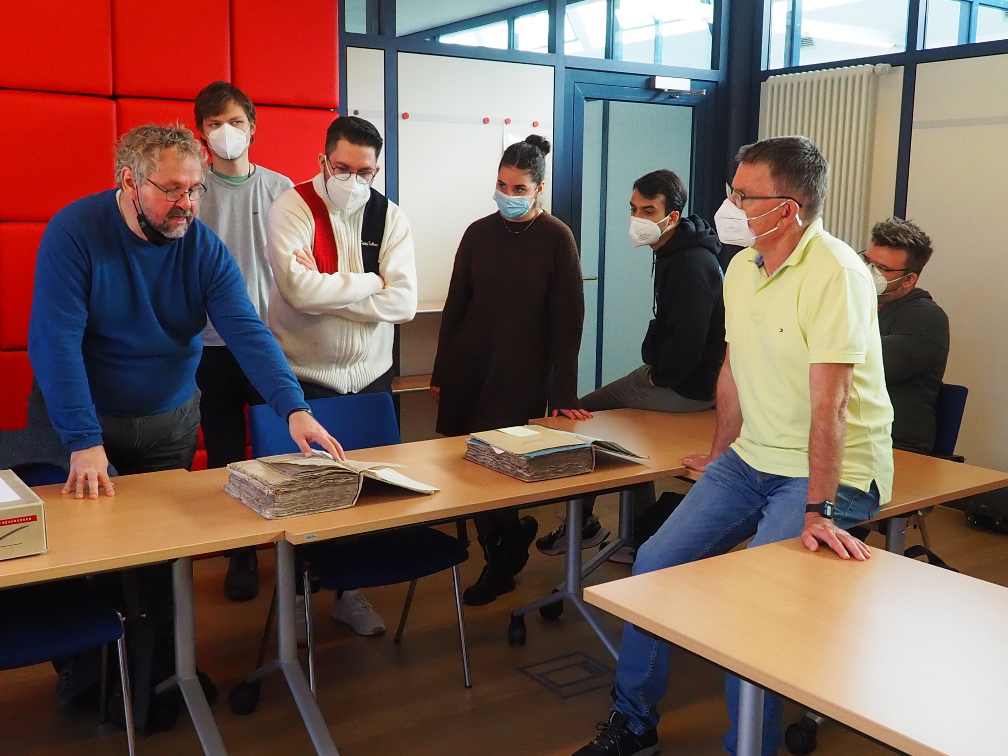 Staatsarchiv Detmold (Exkursion "Lippe im Spätmittelalter", 2022)