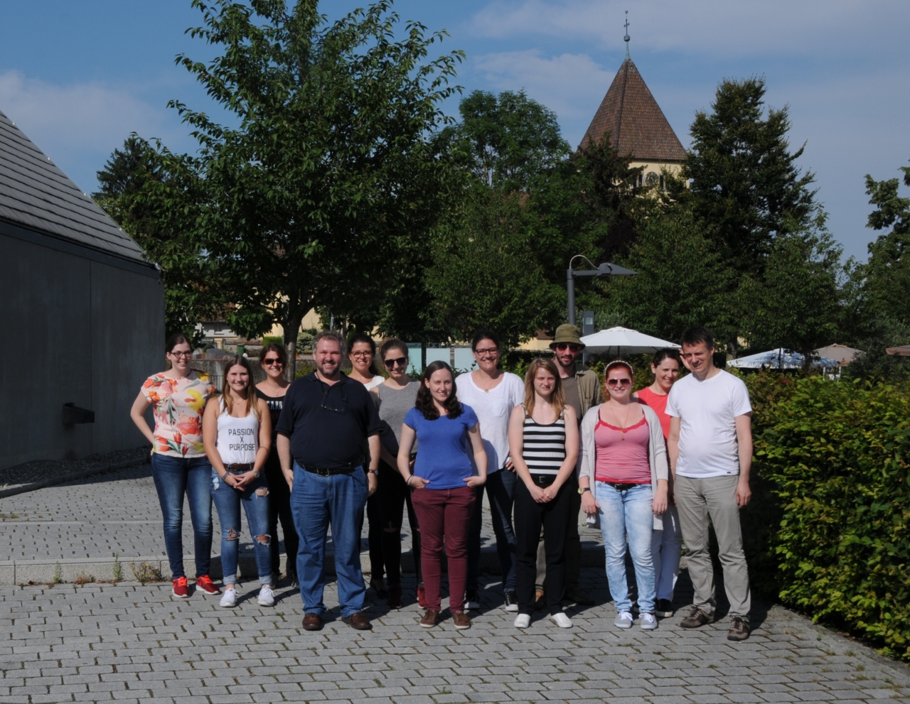 Reichenau (Exkursion "Von der gotischen Handbibliothek zum barocken Prachtsaal. Handschriften und Fragmente in oberschwäbischen Bibliotheken", Juli 2016)