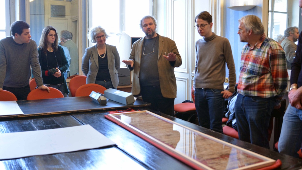 Besuch in den Archives Nationales in Paris (Exkursion Paris, Februar 2017)