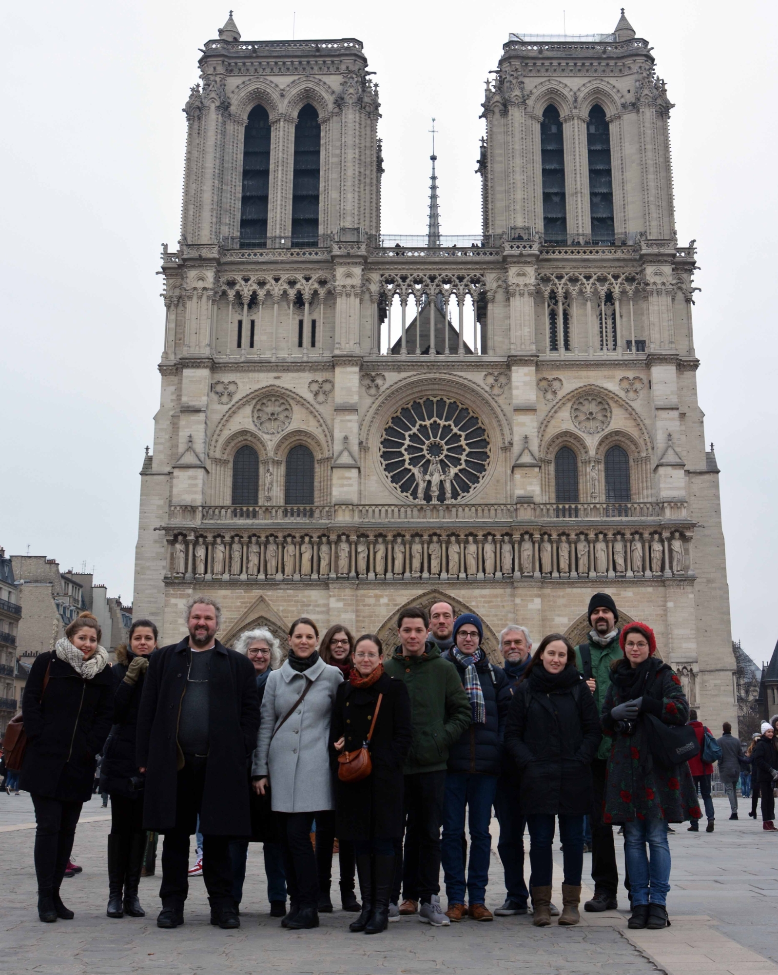 Notre Dame (Exkursion Paris, Februar 2017)