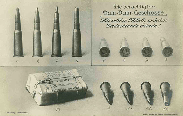 The Soldier at the Western Front – The Use of Dum-Dum-Projectiles